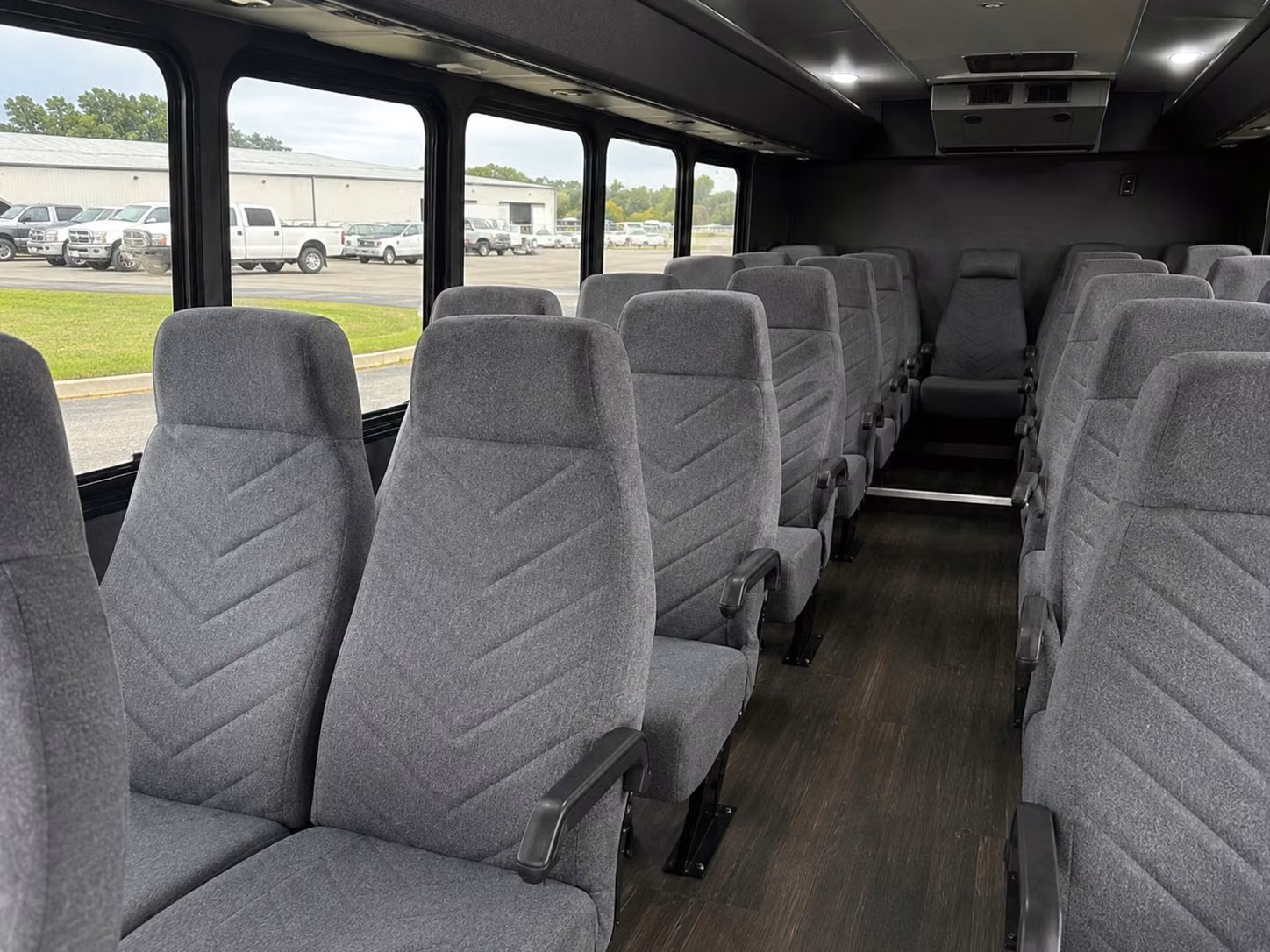 18 passenger minibus inside