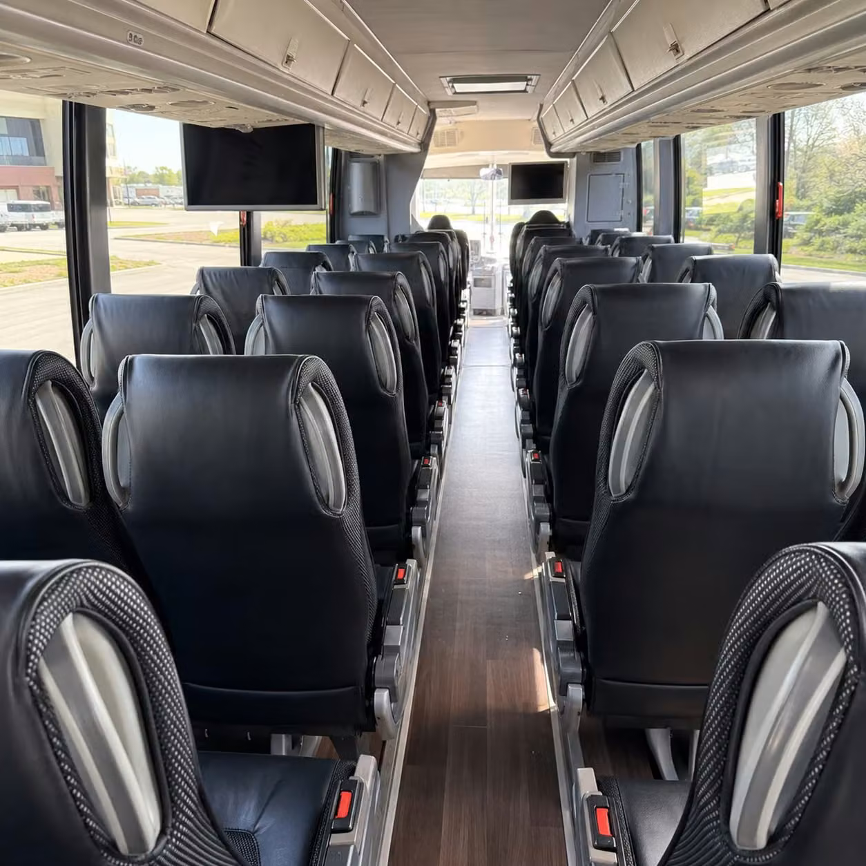 plantation charter bus interior